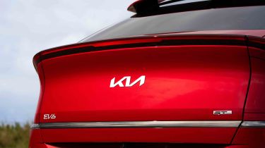 Kia EV6 bootlid