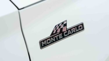 Skoda Kamiq Monte Carlo badge