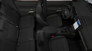 Ford Ranger Platinum - seats