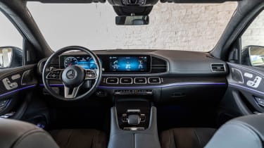 Mercedes GLS SUV interior