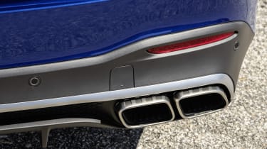 Mercedes-AMG GLE 63 S - exhaust close up view