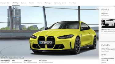 BMW M4 configurator