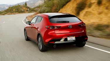 Mazda3 rear driving