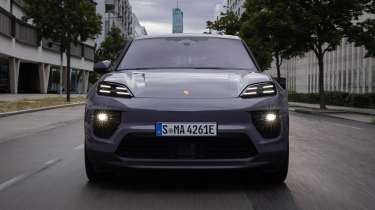 Porsche Macan Electric front tracking