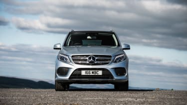The GLE 500e is the plug-in hybrid model of the Mercedes GLE range
