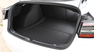 Tesla Model 3 Saloon 2020 Practicality Boot Space Carbuyer