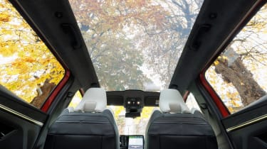 Renault Scenic panoramic sunroof clear
