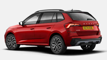 Skoda Kamiq Design Edition rear quarter