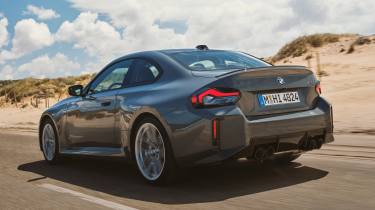 New BMW M2 rear quarter