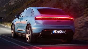 Porsche Macan Electric rear quarter