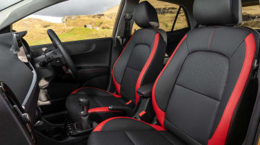 Kia Picanto hatchback front seats
