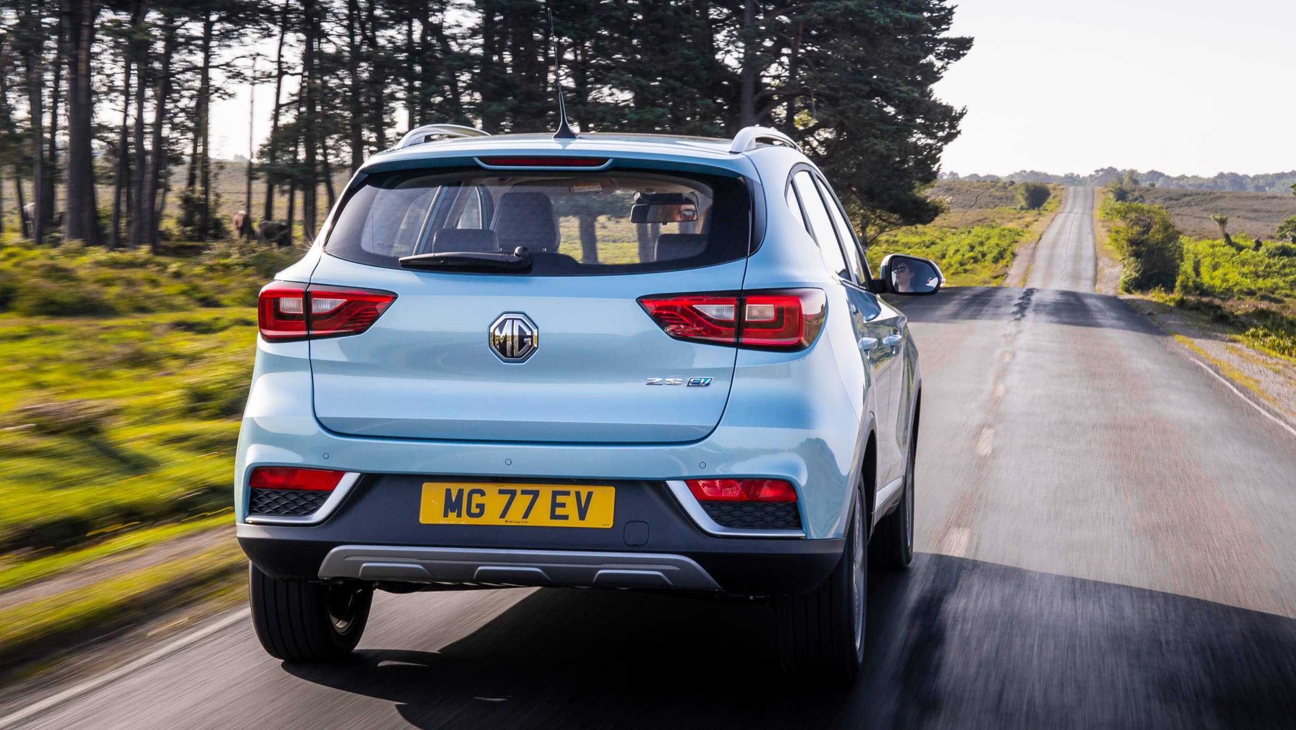 MG ZS EV SUV review pictures Carbuyer