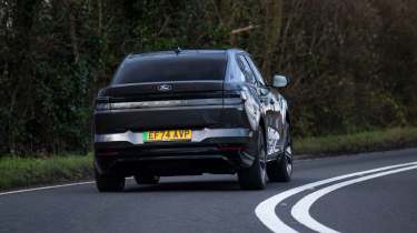 Ford Capri UK cornering