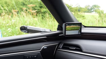 Lexus ES saloon door mirror camera