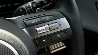 Hyundai Kona Electric steering wheel controls