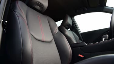 Lexus LBX front seats