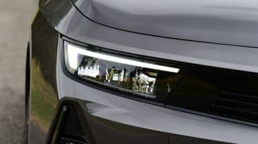 Vauxhall Astra hatchback headlights