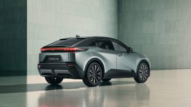 Toyota C-HR+ rear quarter static