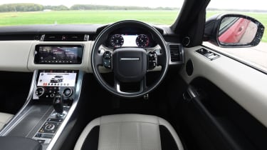 Range Rover Sport SUV interior