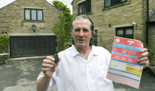 33339 AUTO EXPRESS31-05-15Mike Madden at home in Whaley Bridge. Picture by Chris Bull / UNP0845 600 7737pictures@unp.co.uk