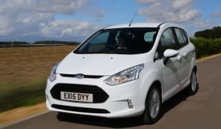 The Ford B-MAX is a small five-seat MPV based on the same underpinnings as the Ford Fiesta