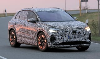Spy shot of secretly tested future car
