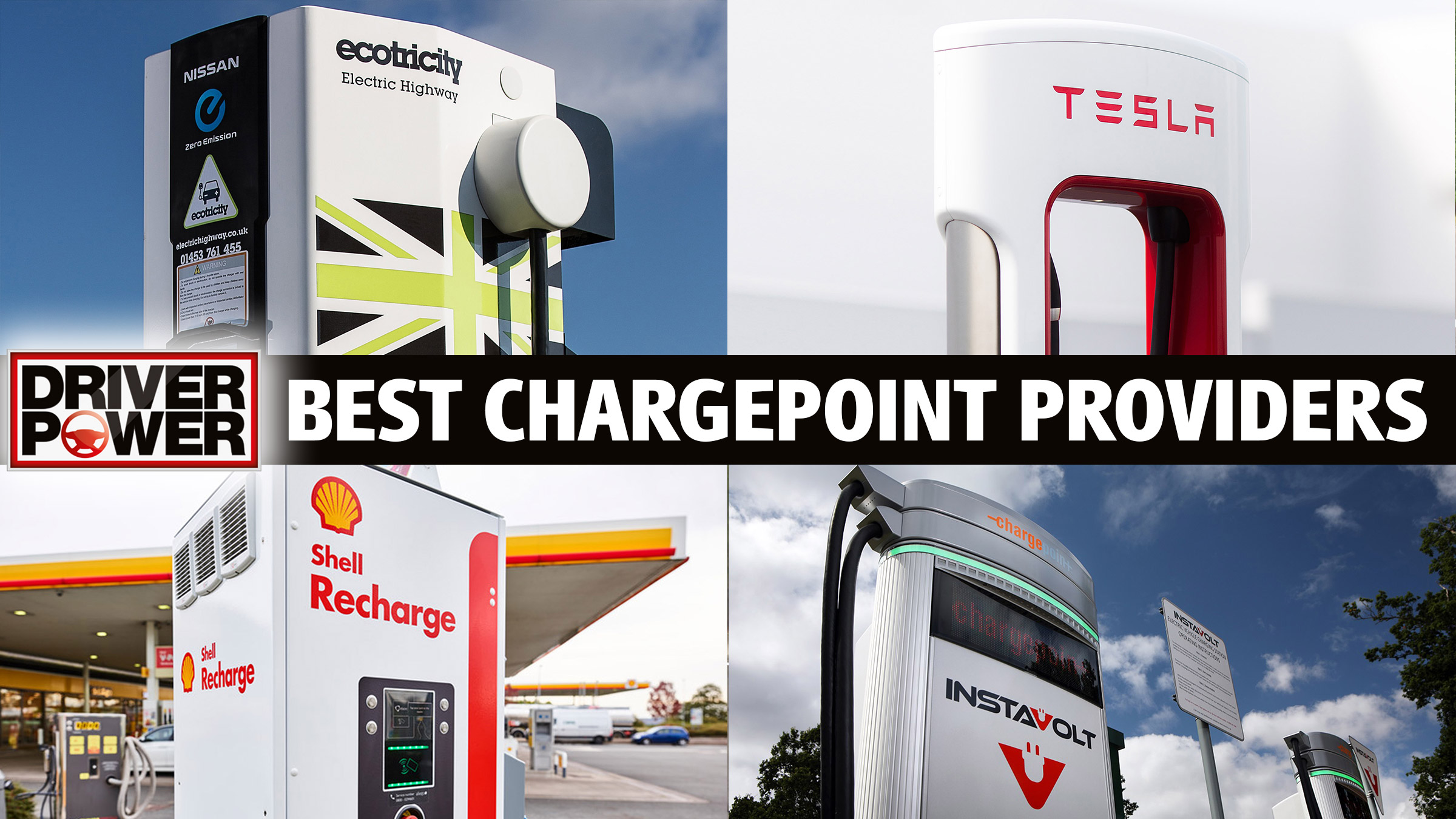 UK Driver Power 2020 the best electric car chargepoint providers