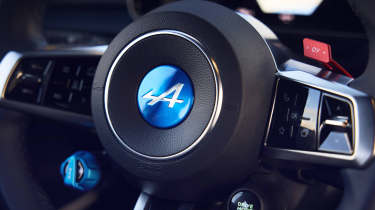 Alpine A290 steering wheel badge