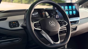 Volkswagen ID.3 facelift steering wheel