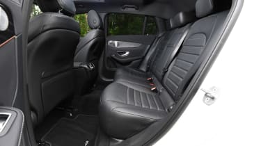Mercedes EQC SUV rear seats