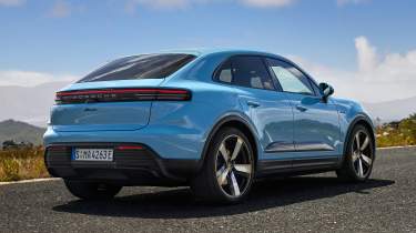 Porsche Macan Electric rear quarter