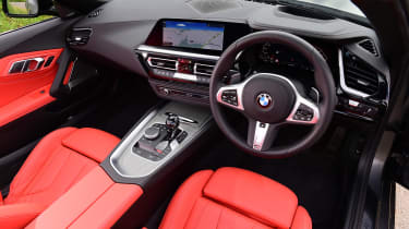 BMW Z4 roadster facelift interior