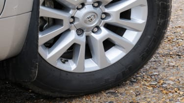 All cars come with alloy wheels, which are either 17 or 18 inches in diameter