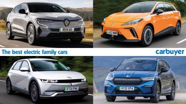 The best electric family cars hero
