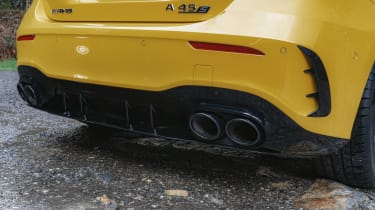 Mercedes-AMG A 45 S hatchback - rear exhaust and diffuser 