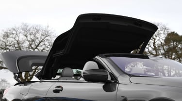 BMW M8 Convertible roof mechanism