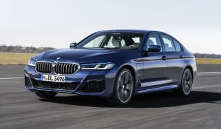 New 2020 BMW 5 Series saloon - front 3/4 driving 