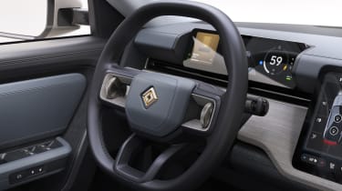 Rivian R2 steering wheel