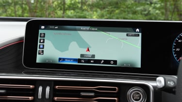 Mercedes EQC SUV navigation