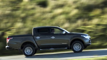 L200 rivals include the Nissan Navara, Toyota Hilux and VW Amarok