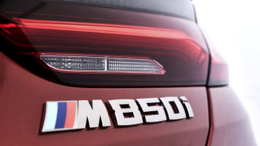 BMW M850i badge