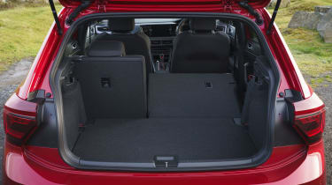 Volkswagen Polo GTI facelift boot - seats down