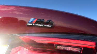 2022 BMW M4 Convertible badge