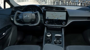 Lexus RZ SUV interior