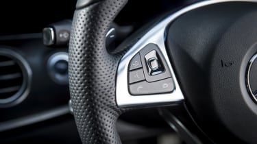 Mercedes E-Class estate steering wheel