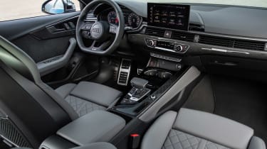 Audi S4 saloon interior