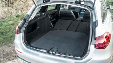 Mercedes C-Class Estate boot seats folded