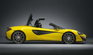 The McLaren 570S Spider offers extreme speed, pin-sharp handling and folding hard top roof