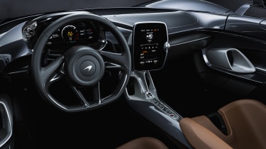 McLaren Elva interior