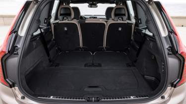 Volvo XC90 boot rear-most seats down